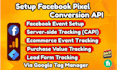setup fb conversion api, facebook pixel and server side tracking, capi via GTM