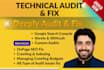 audit your website to fix google console,semrush,ahrefs and technical seo issues