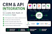 integrate CRM and apis for your lovable, bolt, replit, v0, and supabase app