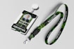 do id badge, lanyard, ribbon, collar design