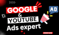 run and optimize youtube ads and google ads