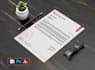 design letterhead professional, unique and editable