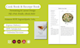 design and format cookbooks and recipes book