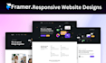 create dynamic, responsive websites with framer