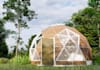design your geodesic glamping dome, tiny home in 3d
