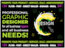 create any graphic design work needed fast