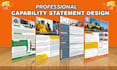 do capability statement, and businesses flyer  wedding  invitation card design