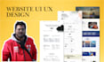 do website ui design, figma ui ux design