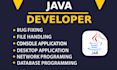 build or fix java desktop applications using javafx or swing