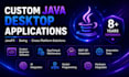 build or fix java desktop applications using javafx or swing