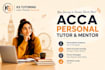 be your acca personal tutor and mentor