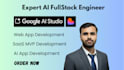 build full stack website with google ai studio with nextjs