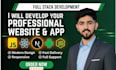 do website development build rebuild business website full stack web developer