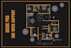 redraw floor plan for real estate agent