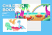 draw your cute and colorfull childrens book illustration