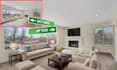 do real estate virtual staging for apartments, virtual home staging
