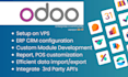 deploy odoo, develop custom odoo modules and odoo website