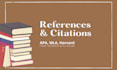 create and format references citations in apa, mla, harvard