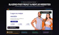 build blazing fast react websites with next js and tailwind
