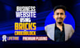 design a business website with bricks builder