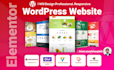 design redesign wordpress website with elementor divi seedprod visual composer