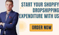 shopify store,shopify website and drop shipping store