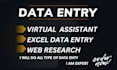 do data entry, linkedin data collect