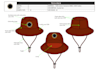 design bucket hat and cap tech pack