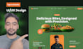 design figma website ui ux, website mockup, figma wirframe