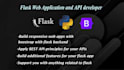 build custom web apps and apis with django or flask