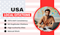 do premium USA local citations for US businesses