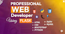 do html CSS bootstrap python flask work for you