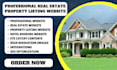 build property management website, real estate website, property listing website