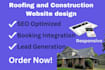 build roofing, contractor, construction, plumbing, website
