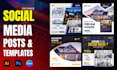 unique and premium instagram post design high quality social media post design
