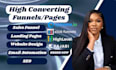 landing page, sales funnel in systeme io clickfunnels kajabi gohighlevel