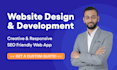build, rebuild website development as full stack developer, front end developer