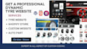 build a custom ecommerce tire tyre website