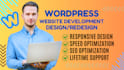 design a clean and responsive wordpress website