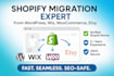 migrate wordpress to shopify, wix store transfer, wordpress to shopify migration