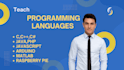 teach java javascript, c, matlab and statistics