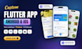 develop a flutter app for android and ios with firebase and ai