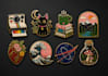 design enamel pins, company badges, medals, hat pins for you