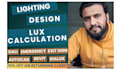 do lux calculation and simulate lighting design