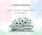 polish your final poetry collection with professional edits