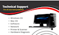 provide tech support for virus removal, PC optimization and software install
