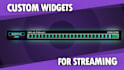 design custom widgets with CSS for your twitch stream