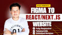 convert figma to responsive react or next js website