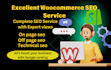 do SEO for woocommerce, shopify, wordpress products optimization