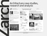 conduct architectural research, case studies, and analysis